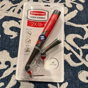 Rubbermaid Power Scrubber - Red and Black